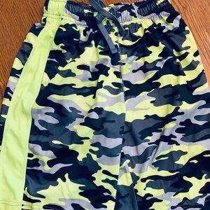 Boys camp athletic shorts
